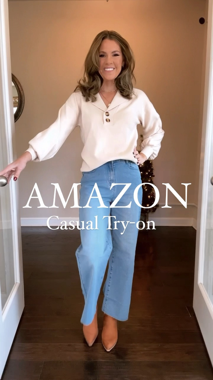 This Amazon haul has all my favorite casual outfits with designer looks for less! Jeans are size 4, and everything fits tts. 

Fall outfits, fall looks, Amazon haul, long sleeve tops, travel outfits, boots, sneakers, booties 

#LTKtravel #LTKfindsunder50 #LTKover40