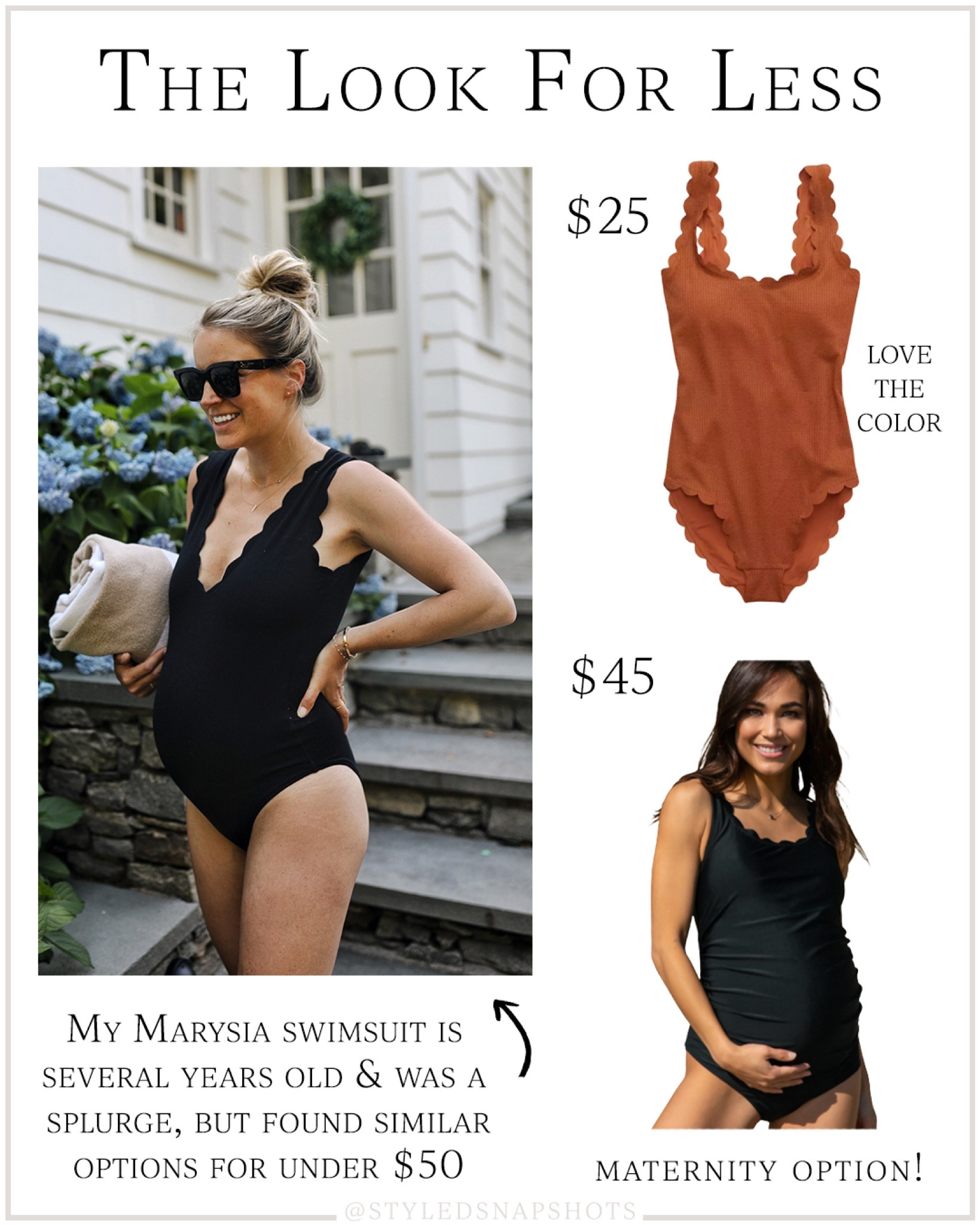 Marysia black hot sale one piece