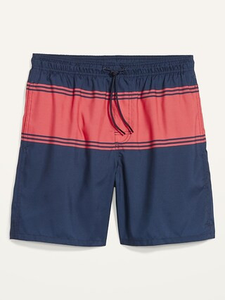 Printed Swim Trunks for Men --7-inch inseam | Old Navy (US)