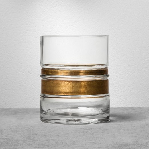 Glass Vase with Brass Wrap - Hearth & Hand™ with Magnolia | Target