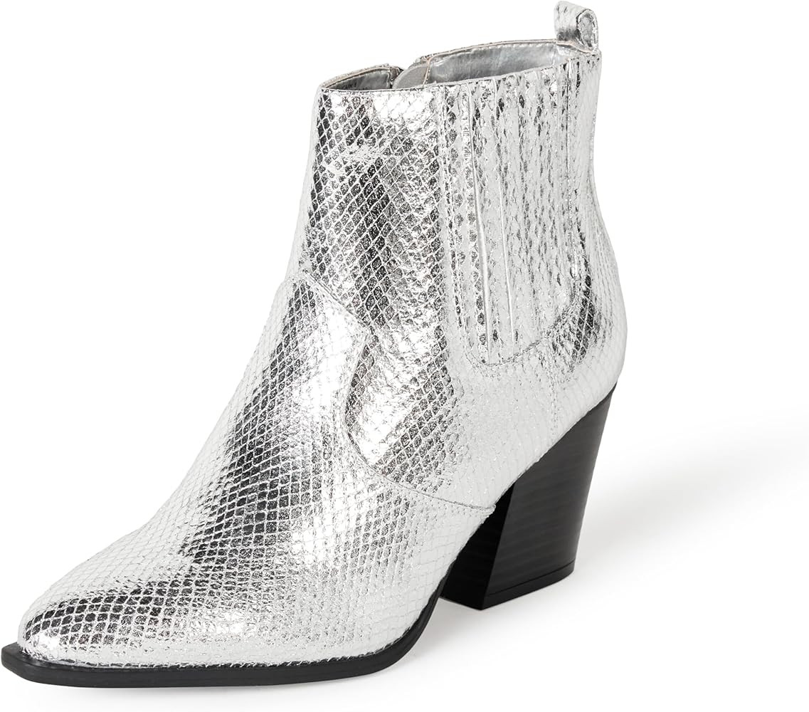 The Drop Women's Sia Pointed-Toe Western Ankle Boot | Amazon (US)