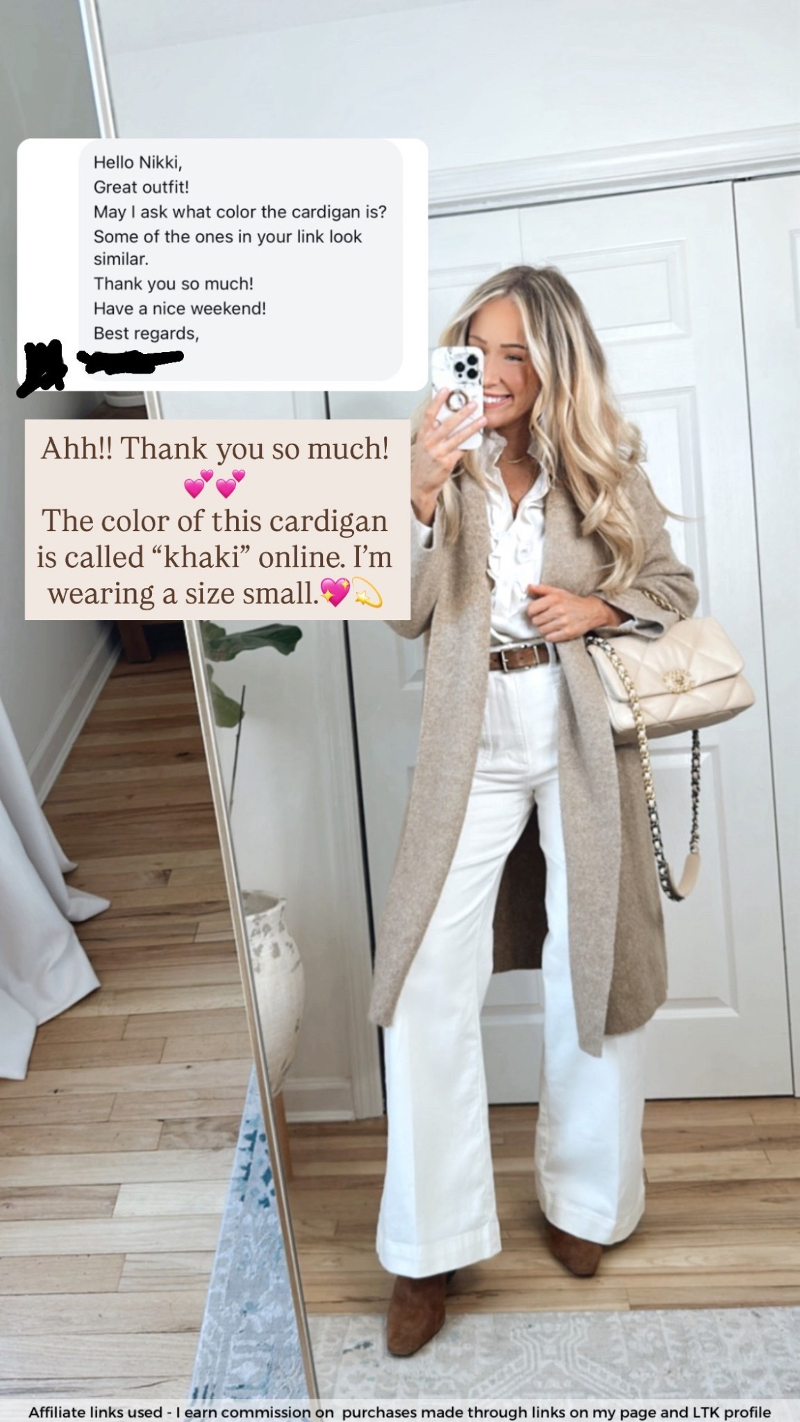 Amazon long cardigan sweater 