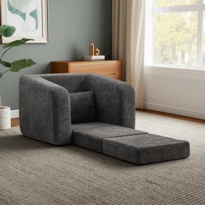 Boneless 40.1" Convertible Compression Single Sofa Bed-no Assembly Required | Wayfair North America