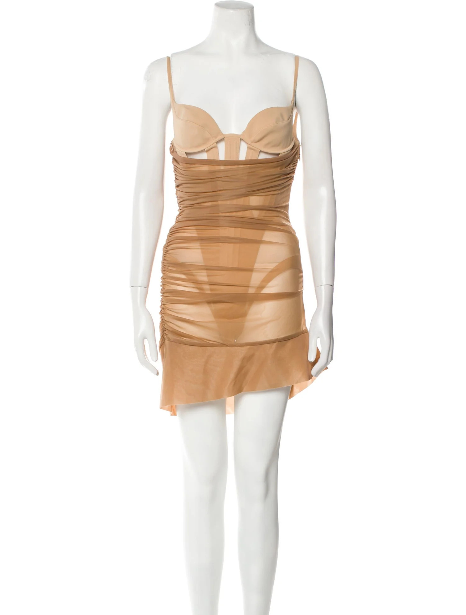 Square Neckline Mini Dress | The RealReal