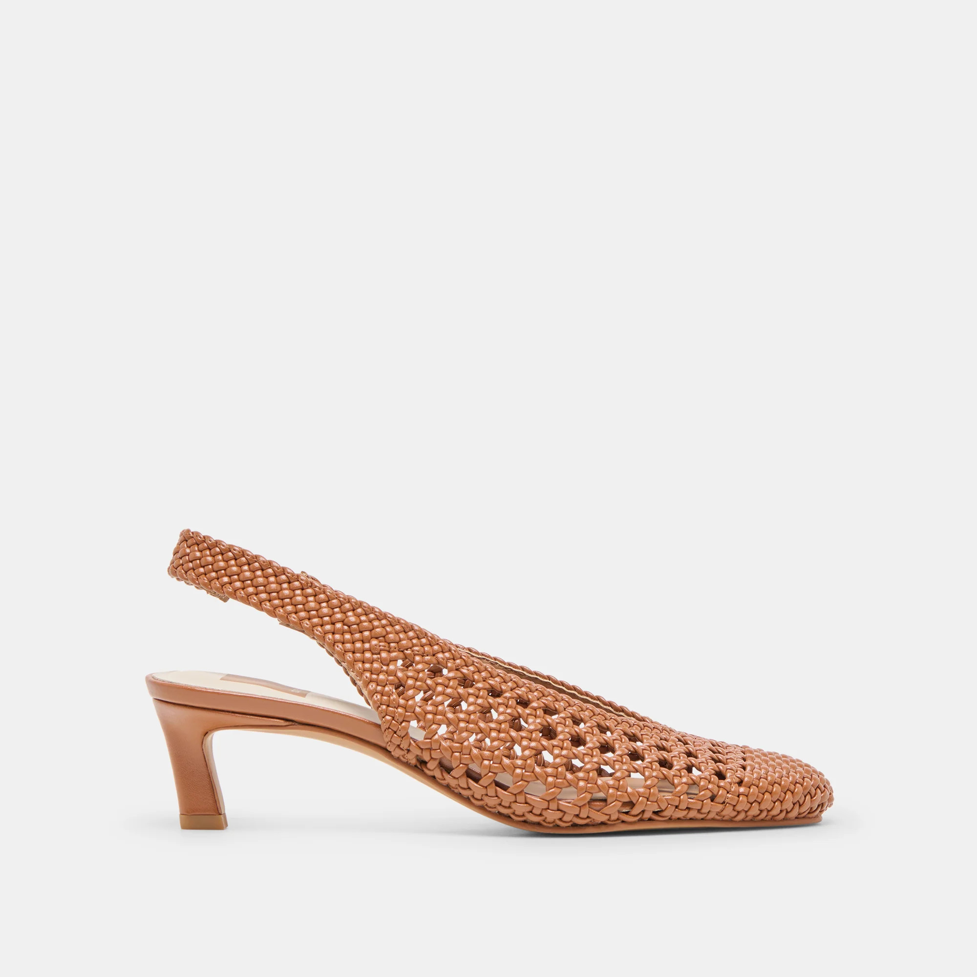 Fawne Heels Saddle Woven Stella | DolceVita.com