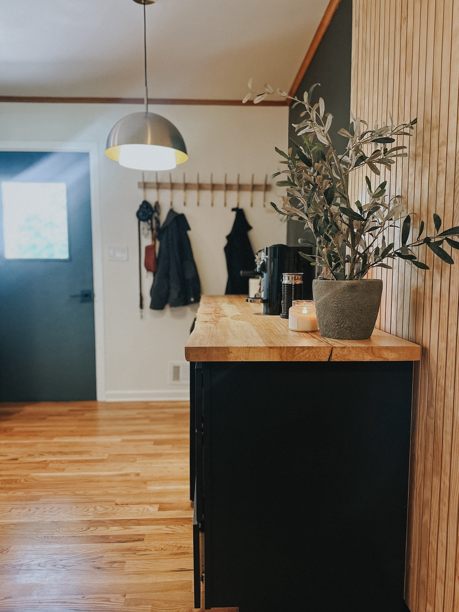Our coffee bar essentials. 

Cabinet color: SW Tricorn Black



#LTKSeasonal #LTKHome #LTKBacktoSchool