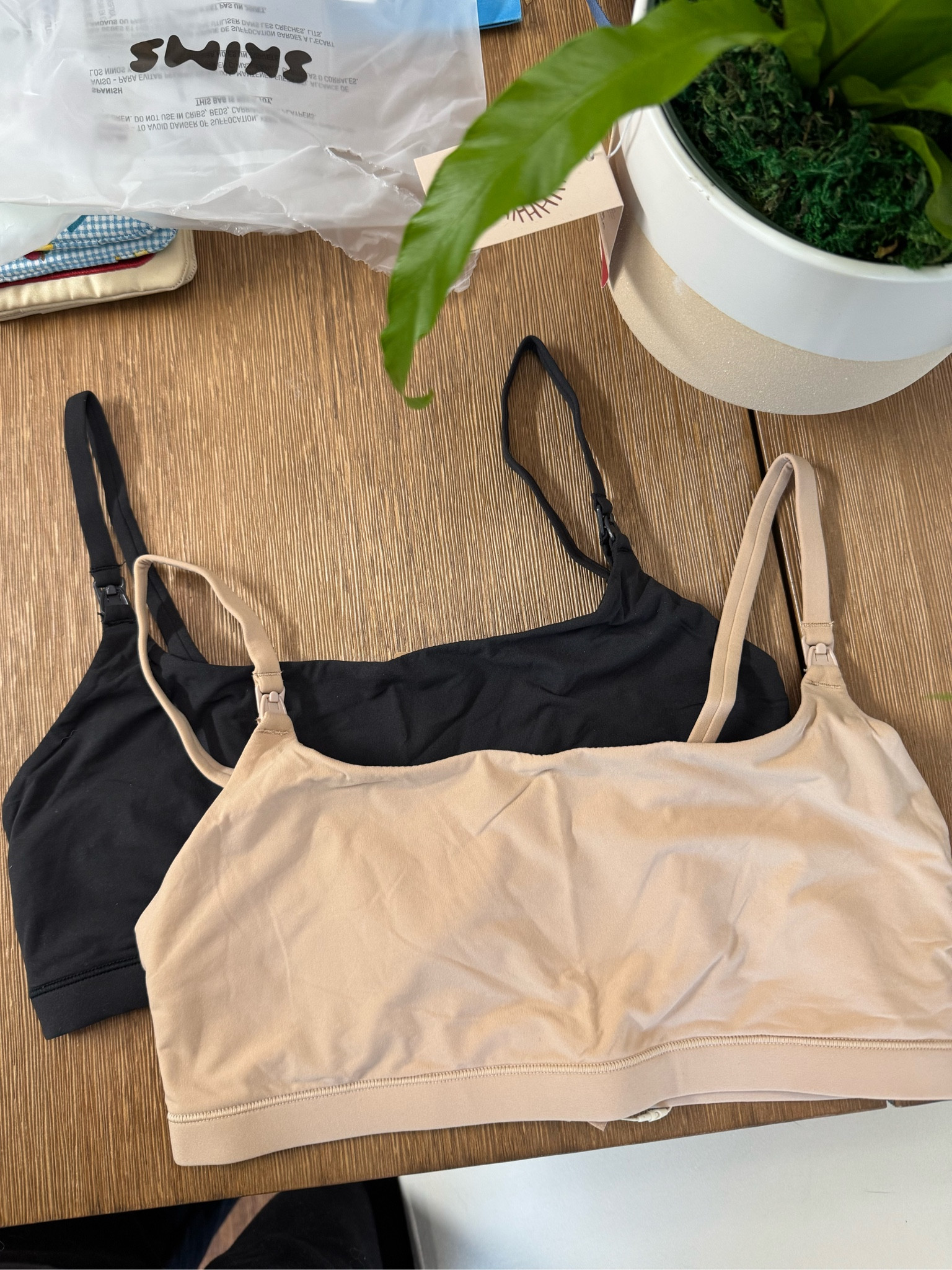 I've been searching for the coziest nursing bras and HOLY SMOKES the Skims Maternity Nursing Scoop Bralette is so soft! Do yourself a favor mamas and invest in these buttery soft nursing bras. 

I’m usually a 34C/D. Ordered a Medium. 37 weeks pregnant. 

Note: You will definitely want breast covers because the fabric, while cozy, is super thin.  

#LTKBaby #LTKBump #LTKMostLoved