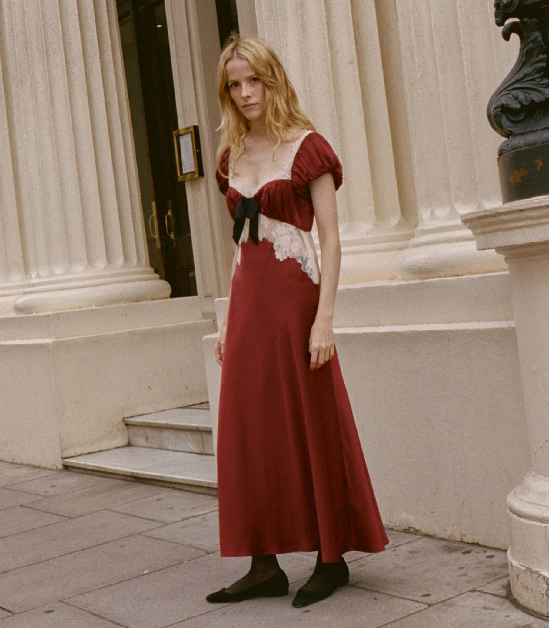 Veda Dress - Elderberry | DÔEN | DOEN