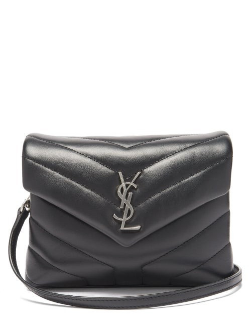 Saint Laurent - Loulou Toy Quilted Leather Shoulder Bag - Womens - Black | Matches (US)