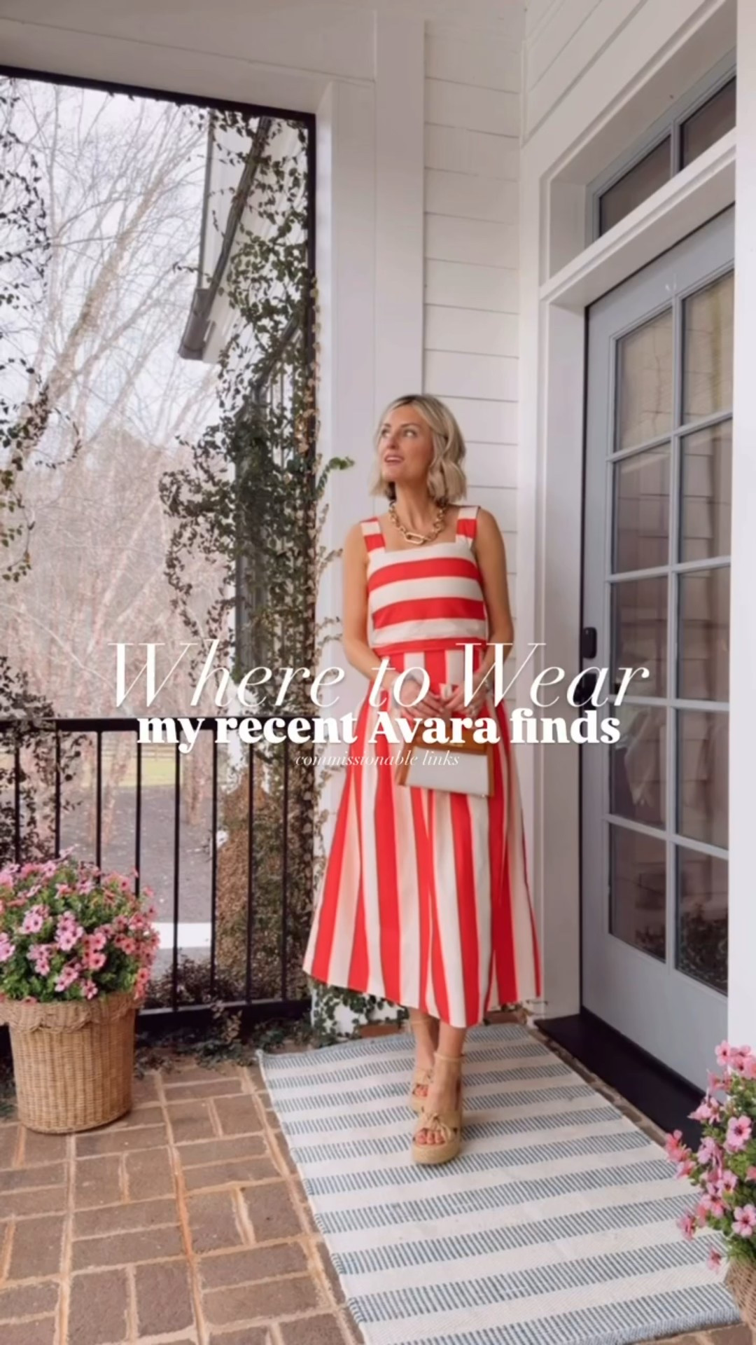 Sharing where to wear these recent Avara finds! Use code LOVERLY15 for 15% off your first Avara order! Wearing an XS!

Loverly Grey, Avara, matching set, spring outfit 

#LTKSeasonal