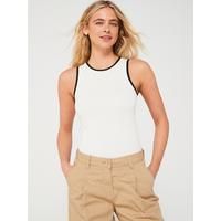 JJXX Contrast Vest Top - White | Very (UK)