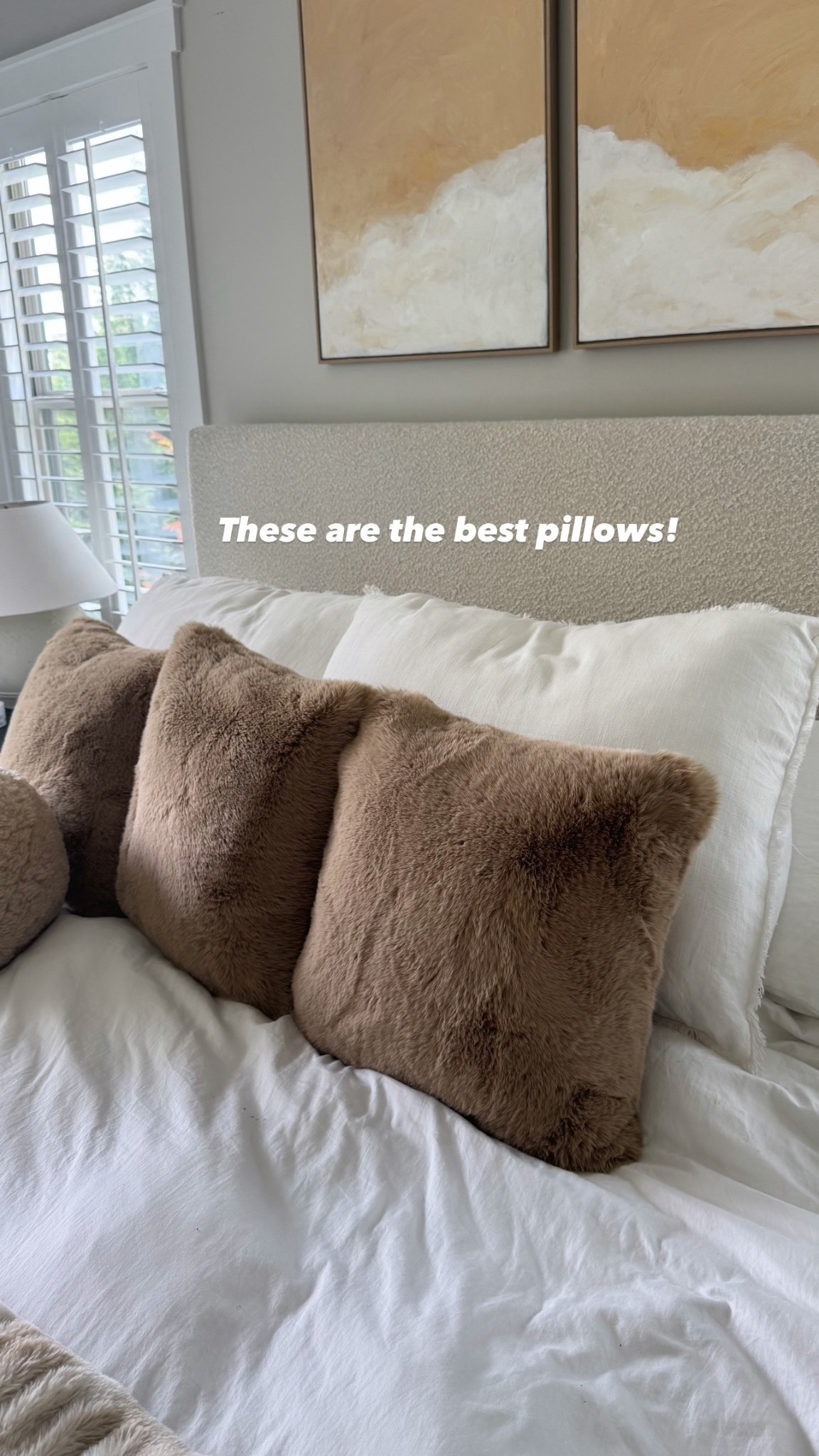 Code SARAHRAY35 for 35% off all Lola blankets and pillows. The best throw pillows! Great brown color, super cozy and takes bedding to next level. 


Neutral aesthetic, cozy bedding, pop of color, neutrals, obsessed pillow, throw pillow, gorgeous bedding, super soft, cozy pillows, love, interior design, bedroom remodel 

#LTKSeasonal #LTKHome #LTKFindsUnder100