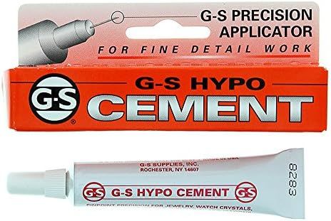 GS Supplies G-S Hypo Cement, Transparent | Amazon (US)