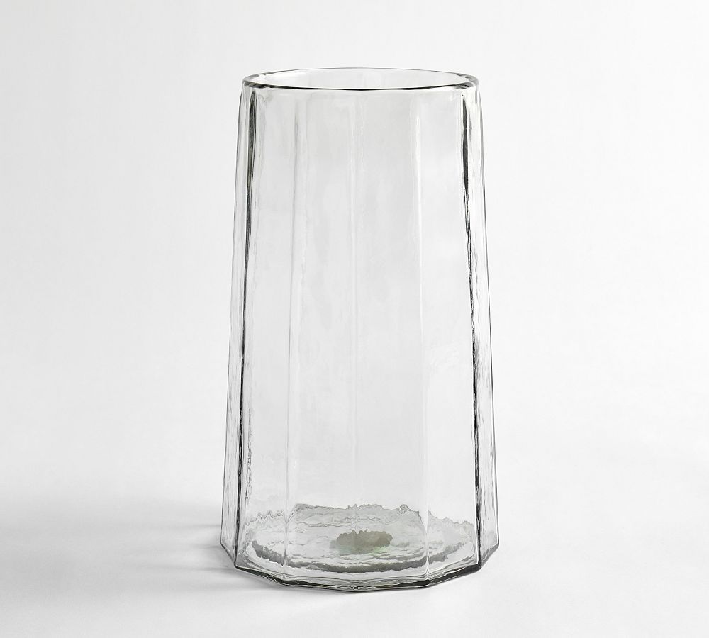 Hammered Café Recycled Hurricane Candleholder | Pottery Barn (US)