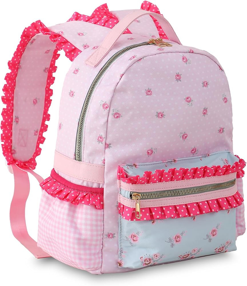 DYSHAYEN Toddler Backpack for Girls 2-4, Cute Preschool Kindergarten Backpack, Little Girls Bookb... | Amazon (US)