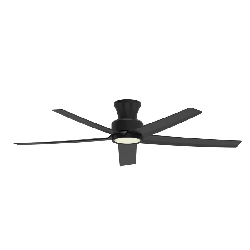 52" Elvert Ceiling Fan with LED Lights | Wayfair North America