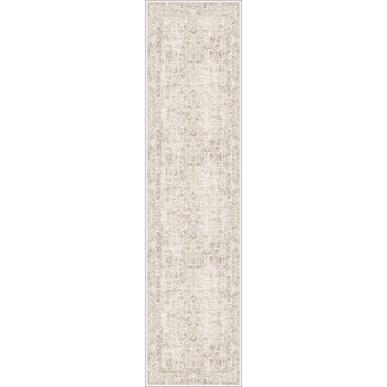 BERTHMEER 3'x8' Washable Runner Rugs for Hallway Kitchen Entryway Non-slip, Brown | Walmart (US)
