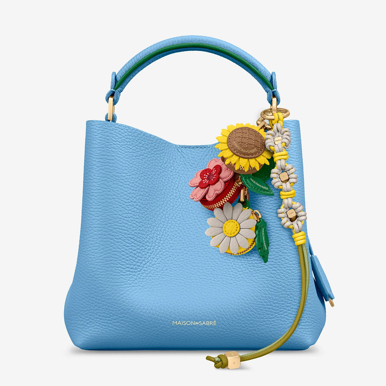 The Bloom Bucket Bag - Sky Emerald | Shop.app