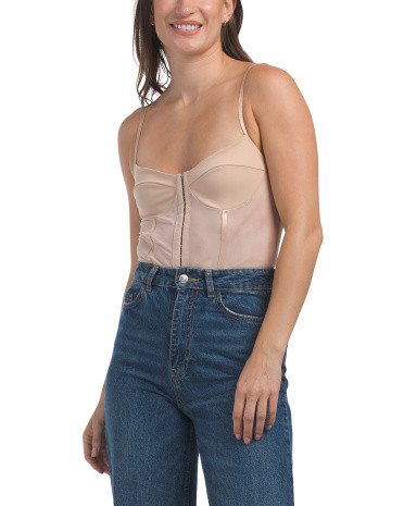 Night Rhythm Corset Bodysuit | TJ Maxx