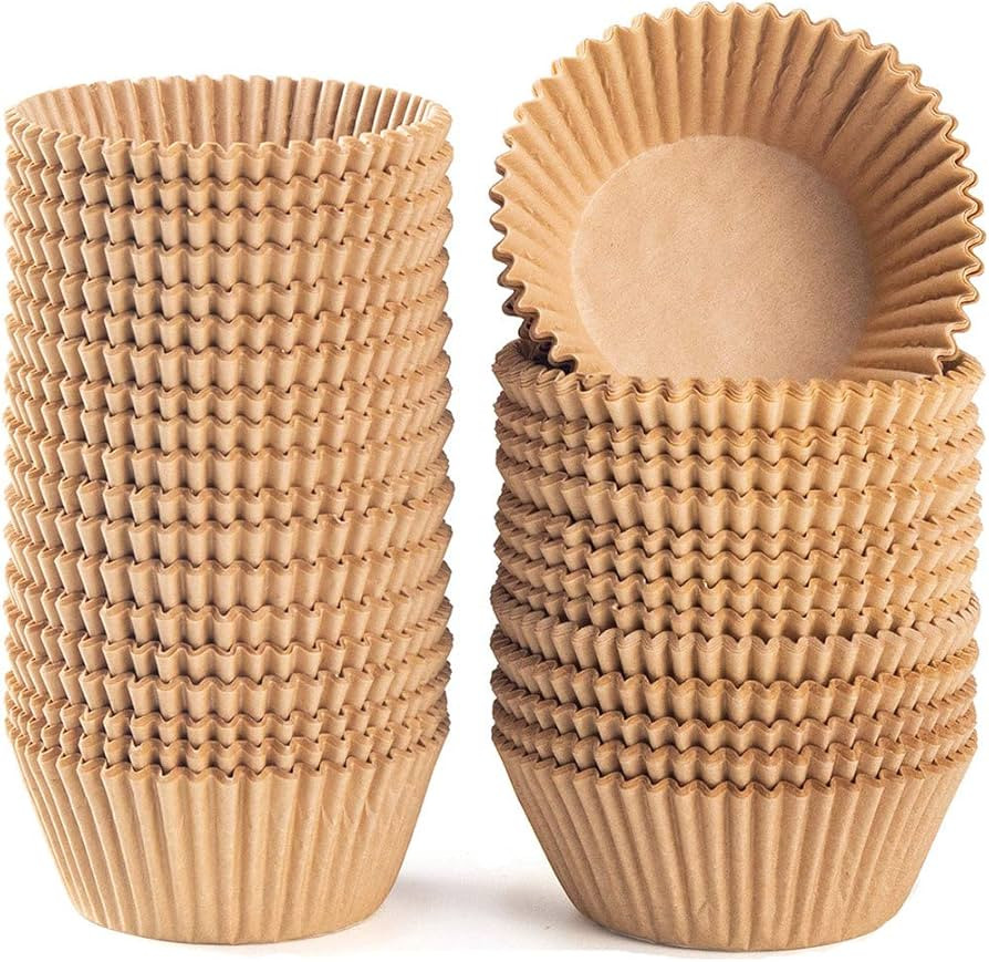 Caperci Standard Natural Cupcake Liners 500 Count, No Smell, Food Grade & Grease-Proof Baking Cup... | Amazon (US)