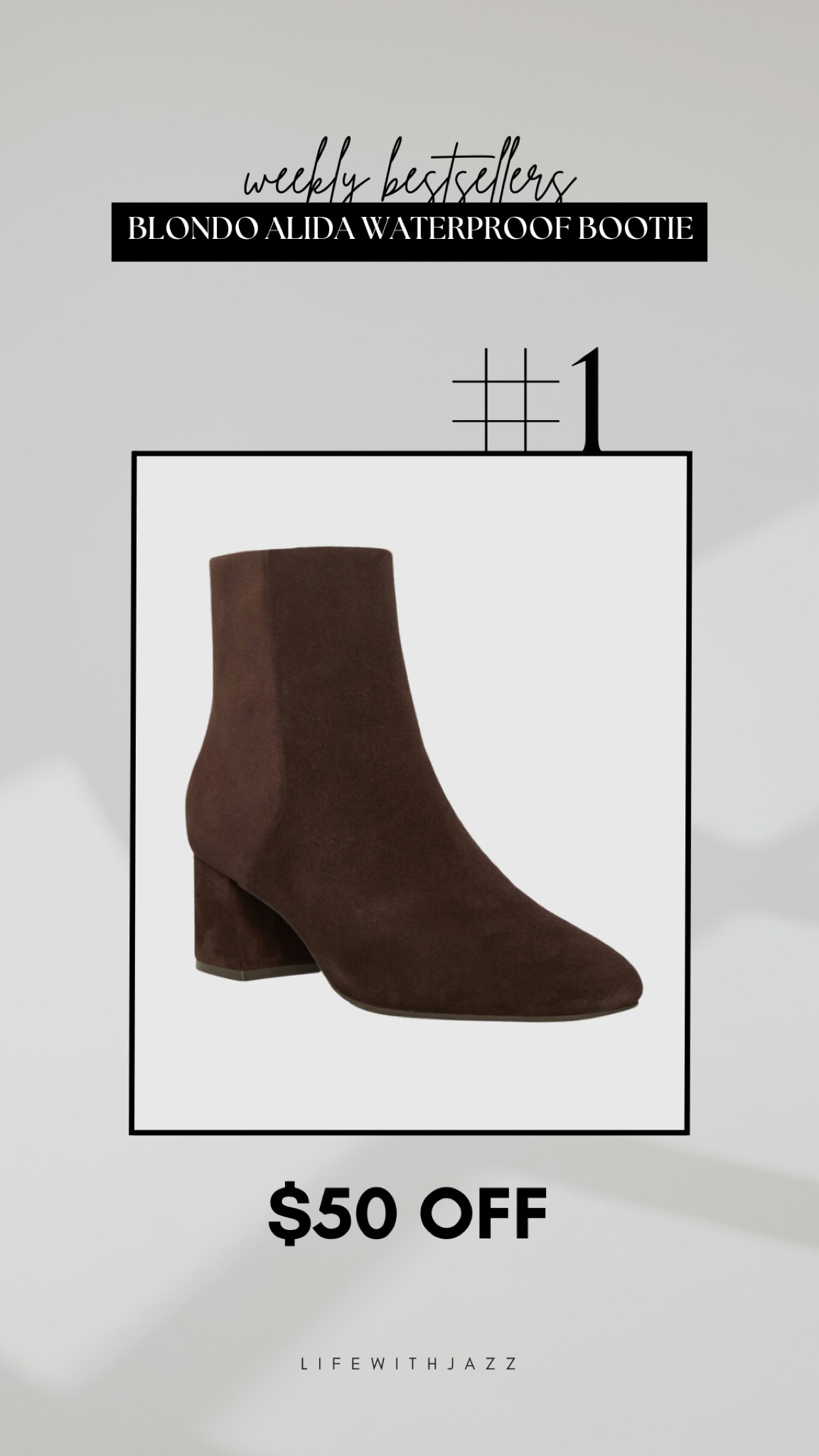 #1 bestseller - Blondo alida waterproof booties 

• $50 off during the nsale (under $100) 
• available in 4 colors 
• linked to other waterproof booties from Blondo that are part of the nsale

Nordstrom anniversary sale / booties / waterproof / under $100 / fall staples 

#LTKShoeCrush #LTKxNSale #LTKSummerSales