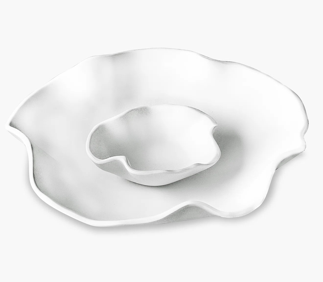 Vida Melamine Chips And Dip Platter | Perigold