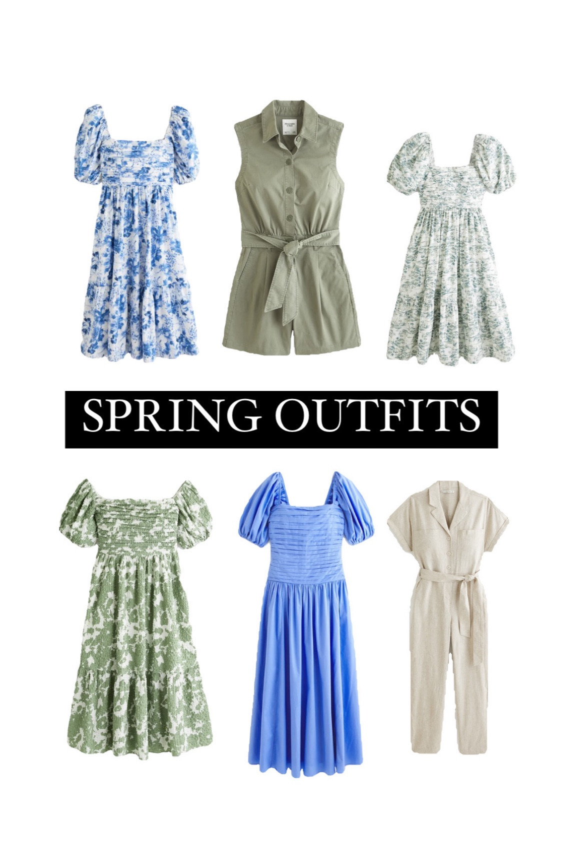 Spring Dresses / Jumpsuits 

#LTKmidsize #LTKstyletip #LTKSeasonal