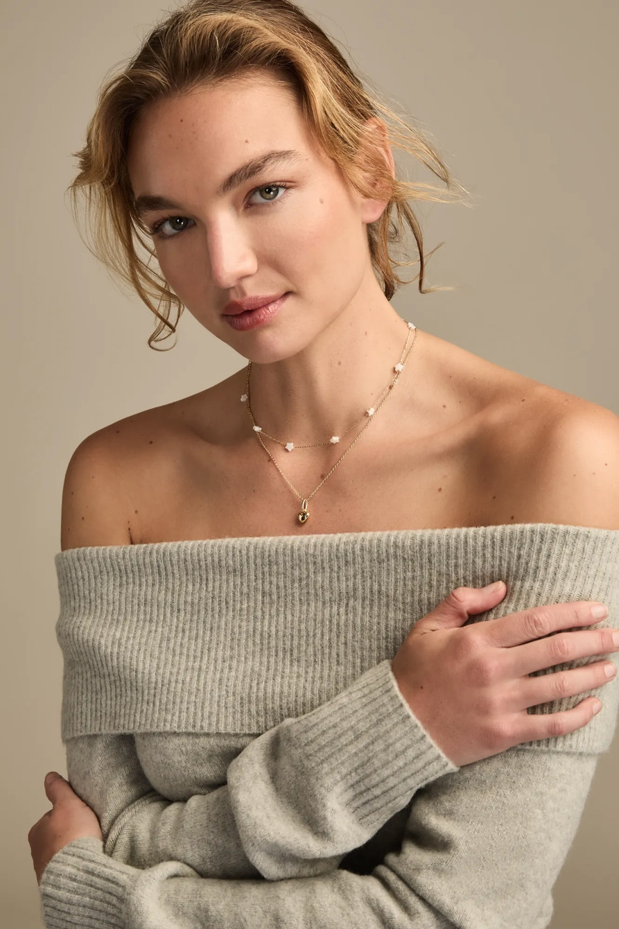 HEART AND STAR STONE NECKLACE SET | Lucky Brand