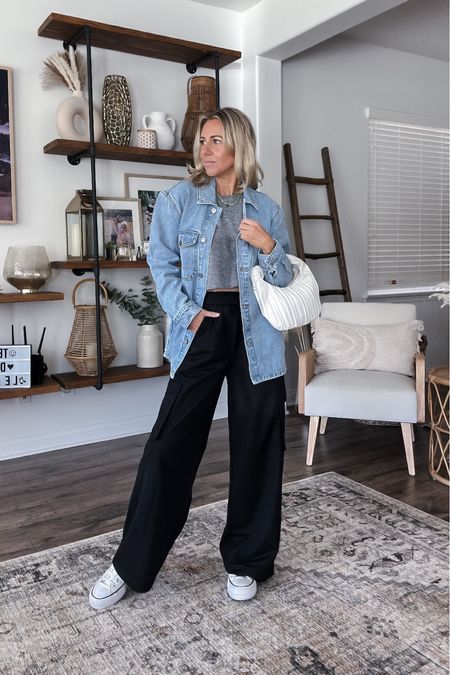 Todays outfit
Denim jacket on SALE! 15% off + additional 15% off with code JENREED 
Jacket size xs
Tee shirt size small
Cargo pants size xs


#LTKunder100 #LTKsalealert #LTKFind