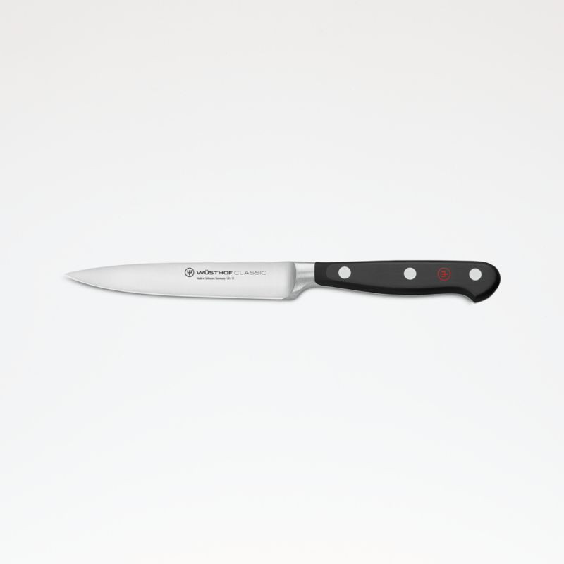 Wüsthof Classic 4.5" Utility Knife + Reviews | Crate & Barrel | Crate & Barrel