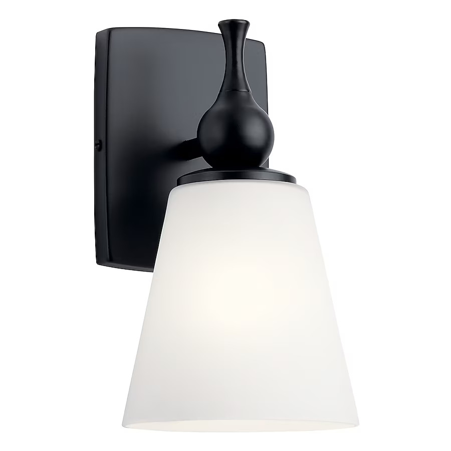 Kichler Cosabella 6-in 1-Light Black Modern/Contemporary Vanity Light | Lowe's