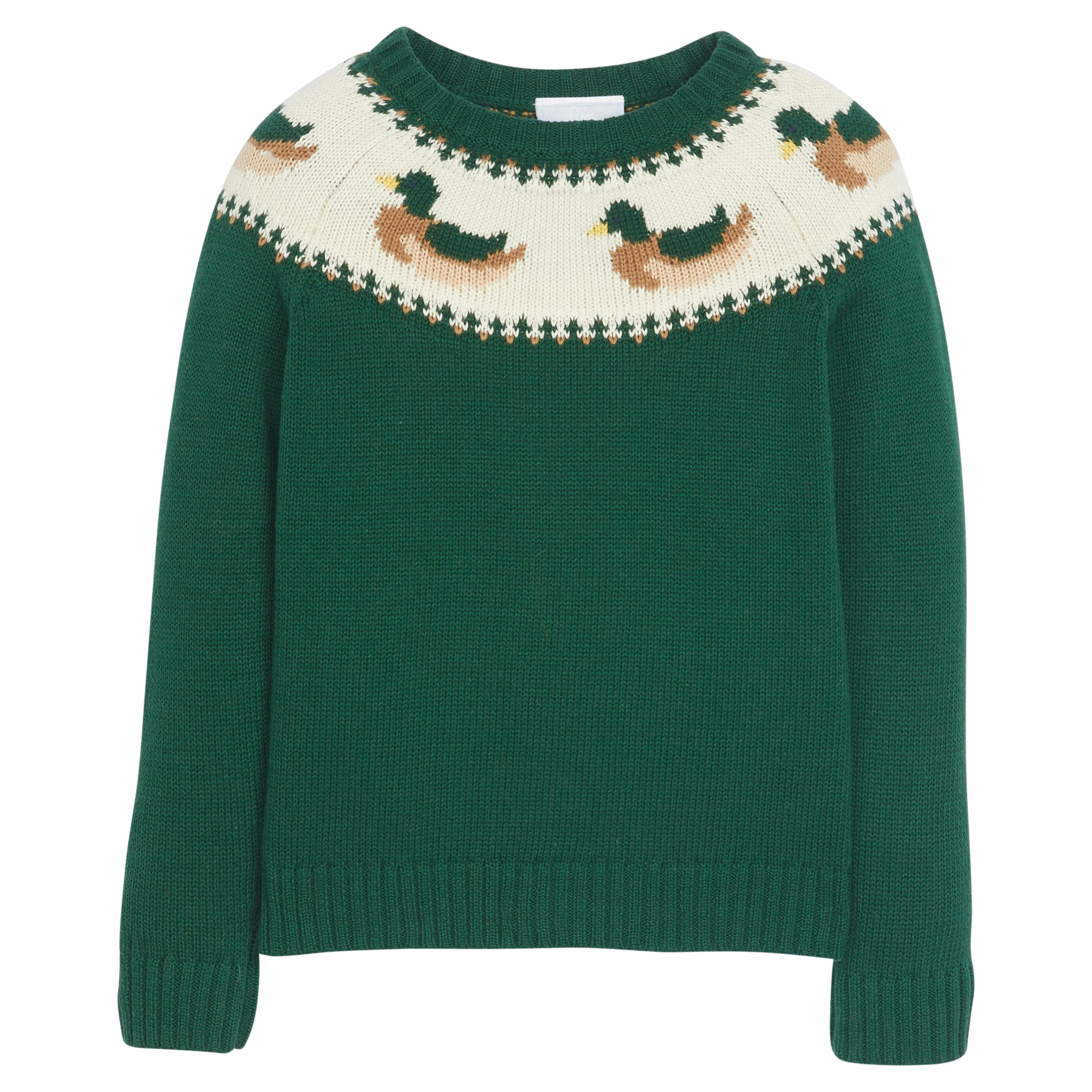 Boy's Mallard Sweater - Kids Fall Clothing | Little English