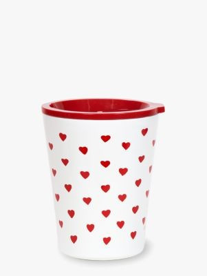 mini hearts stainless steel tumbler | Kate Spade (US)