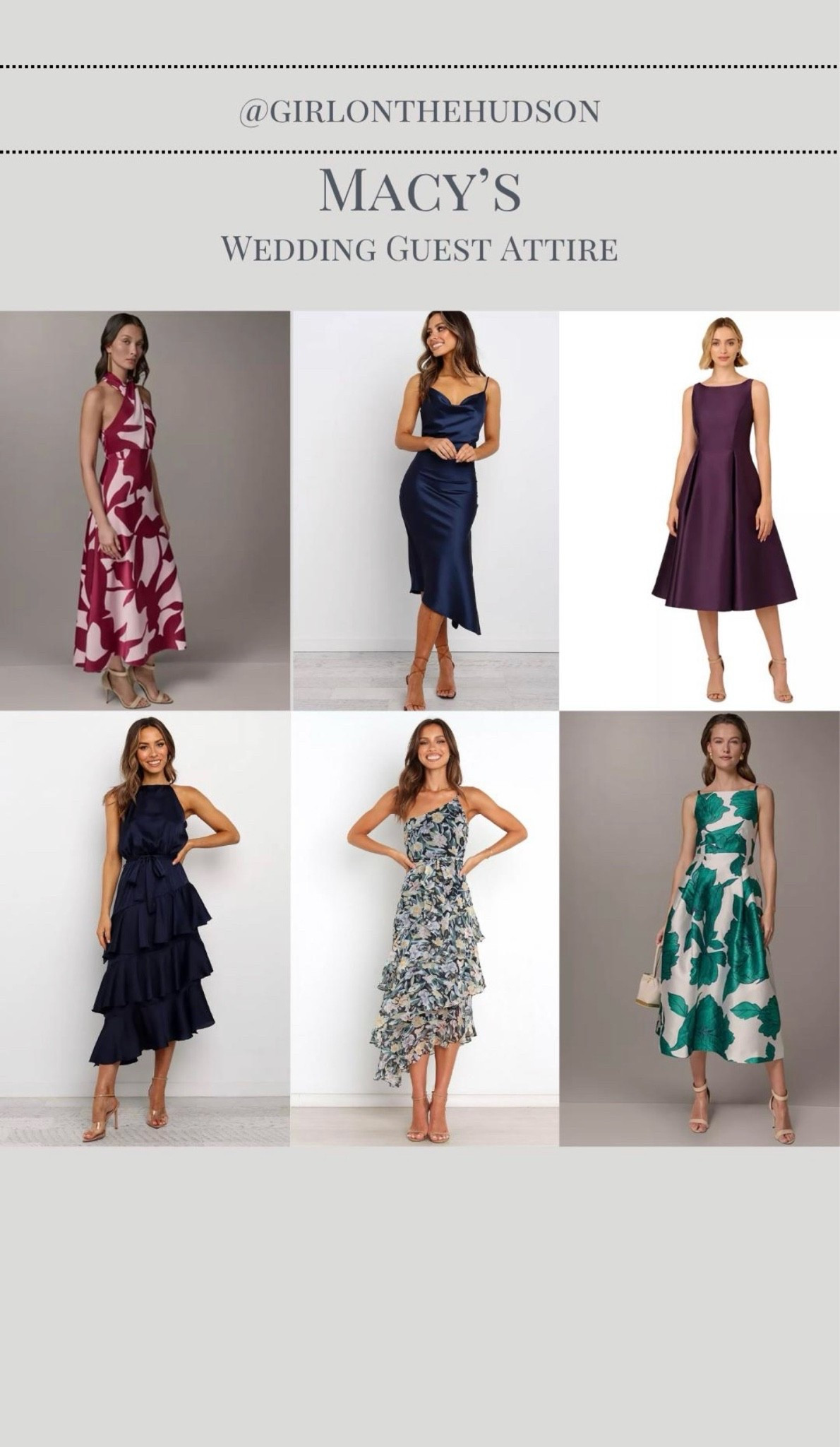 Wedding season is just around the corner and I found some of the prettiest cocktail dresses from Macy's! Linking my favorites (love some of these floral prints!!!)

wedding guest, wedding dress wedding attire, summer wedding, fall wedding, wedding season, cocktail party, wedding guest dress summer

#LTKOver40 #LTKdayinmylife #LTKSeasonal