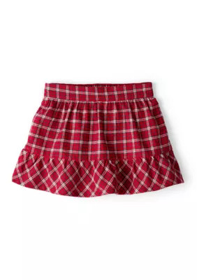 Carter's Toddler Girls Christmas Plaid Printed Skirt, 3T | Belk