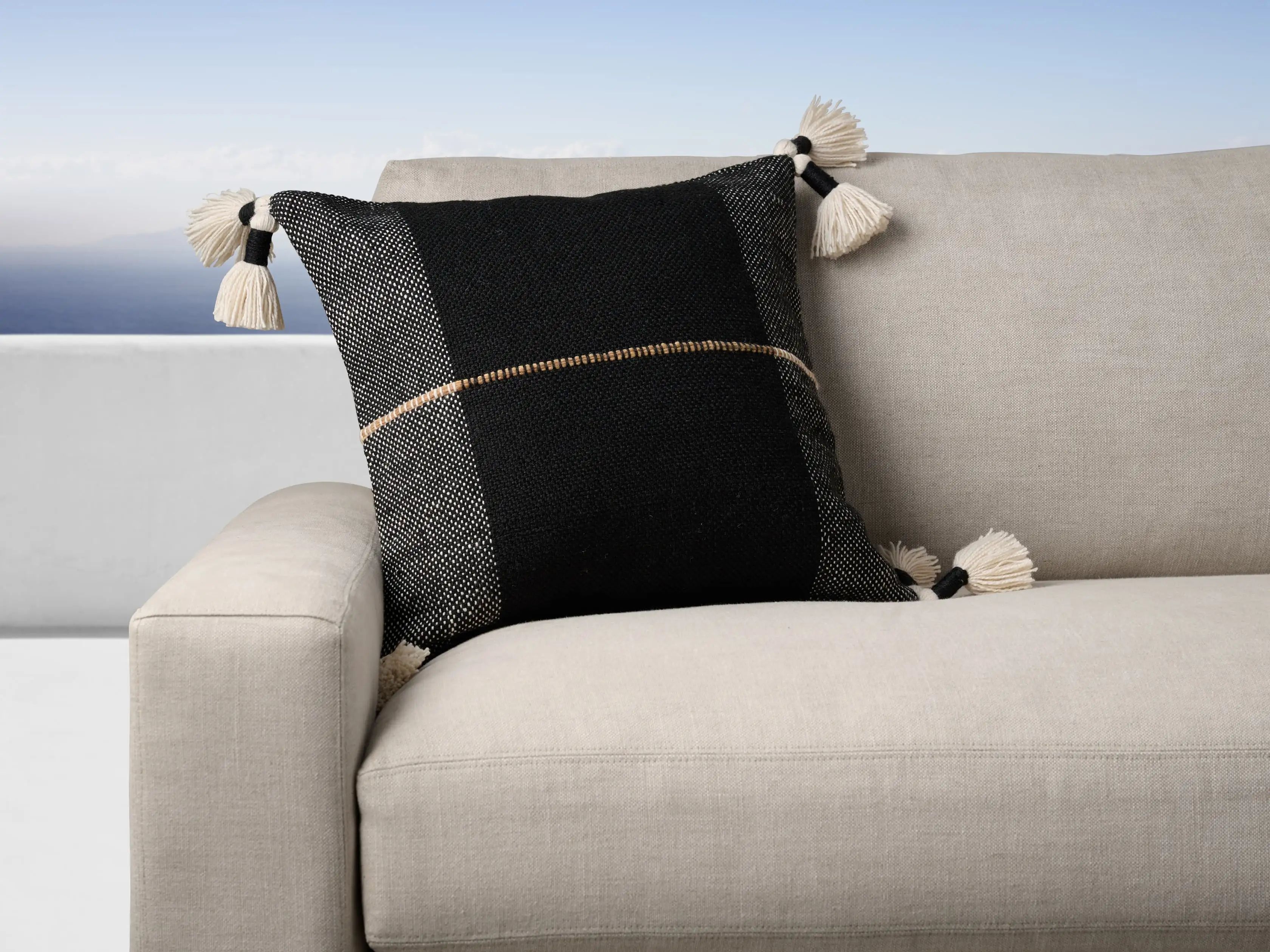 Surada Outdoor Pillow Cover | Arhaus