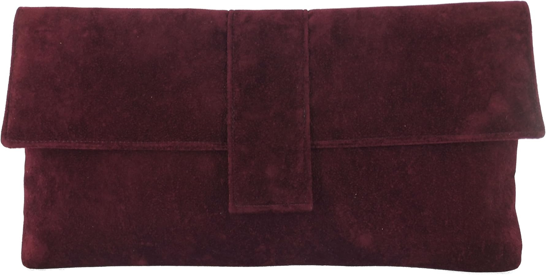 LONI Womens Fab Large Faux Suede Clutch Bag/Shoulder Bag | Amazon (US)