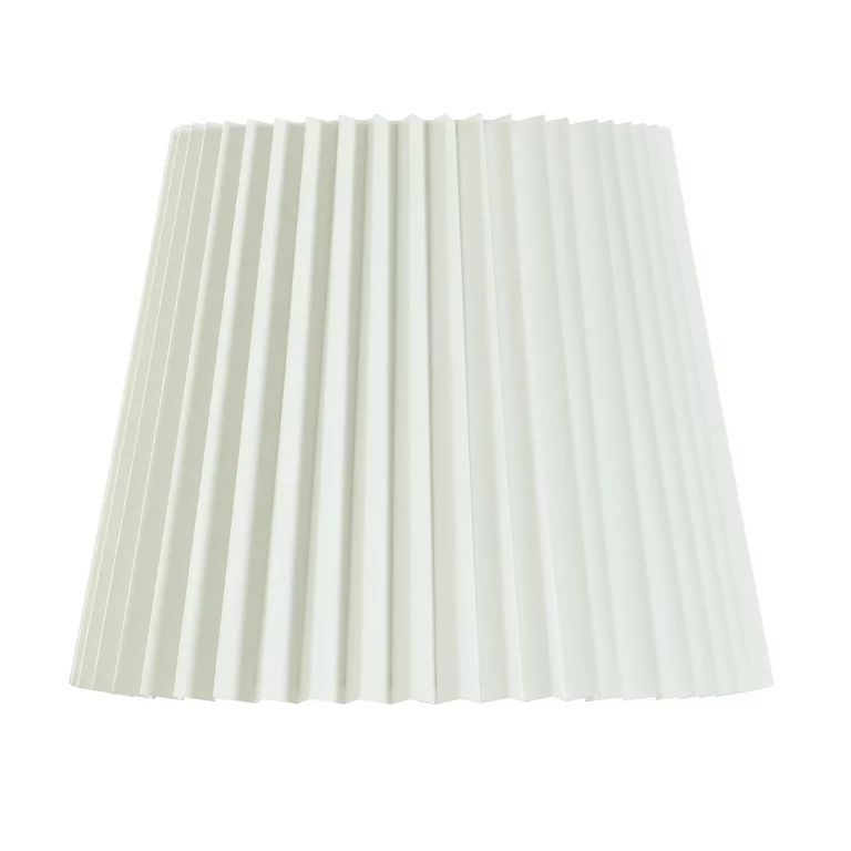 Better Homes & Gardens White Knife Pleat Accent Lamp Shade | Walmart (US)