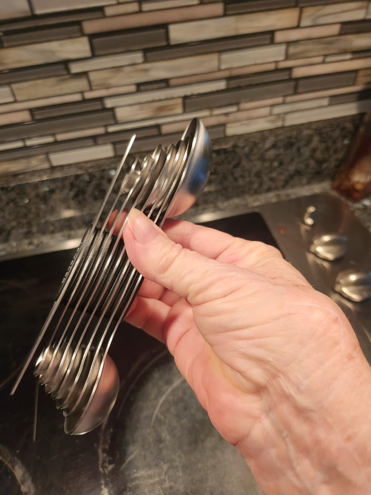 Spring Chef Magnetic Measuring Spoons Set with Strong N45 Magnets, Heavy Duty Stainless Steel Met... | Amazon (US)