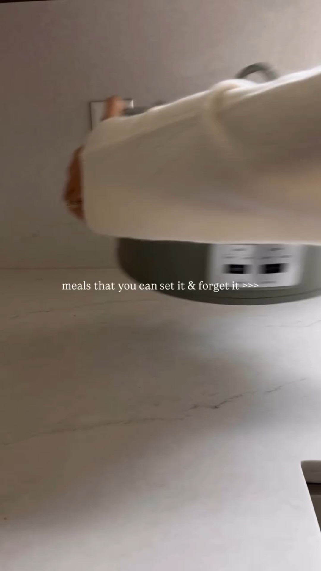 crockpot tortellini soup is always a favorite in our house & an easy one that saves me on busy week nights! the recipe is below! follow along for more easy recipes 🫶🏻

1 lb. ground chicken sausage or ground pork sausage
1 pack cheese tortellinis
6 cups chicken broth or chicken bone broth
3/4 cup heavy cream, coconut milk, or original nut pod oat creamer
14.5 oz. can diced tomatoes
4 garlic cloves, minced
1 small white onion, diced
2 tbsp olive oil
red pepper flakes, to taste (optional)
1 cup baby spinach, chopped
1 tsp oregano
1 tsp garlic powder
salt, to taste
pepper, to taste
Parmesan cheese, for serving (optional)

Instructions:
1. In a pan over medium heat, drizzle olive oil and add ground sausage. Break apart into small pieces and cook until brown and no longer pink. Once cooked, drain any excess grease. 
2. Add the cooked sausage to a crockpot along with diced onion, garlic, and tomatoes. 
3. Season with salt, pepper, oregano, garlic powder, and red pepper flakes. 
4. Pour in 6 cups of chicken broth and stir to combine. 
5. Cover to cook on low for 8 hours or high for 4 hours. 
6. Once cooked, pour in heavy cream, uncooked tortellini, and a handful of chopped spinach. Stir to combine and cover to cook on warm for 5 minutes. 
7. Serve and garnish with Parmesan cheese.