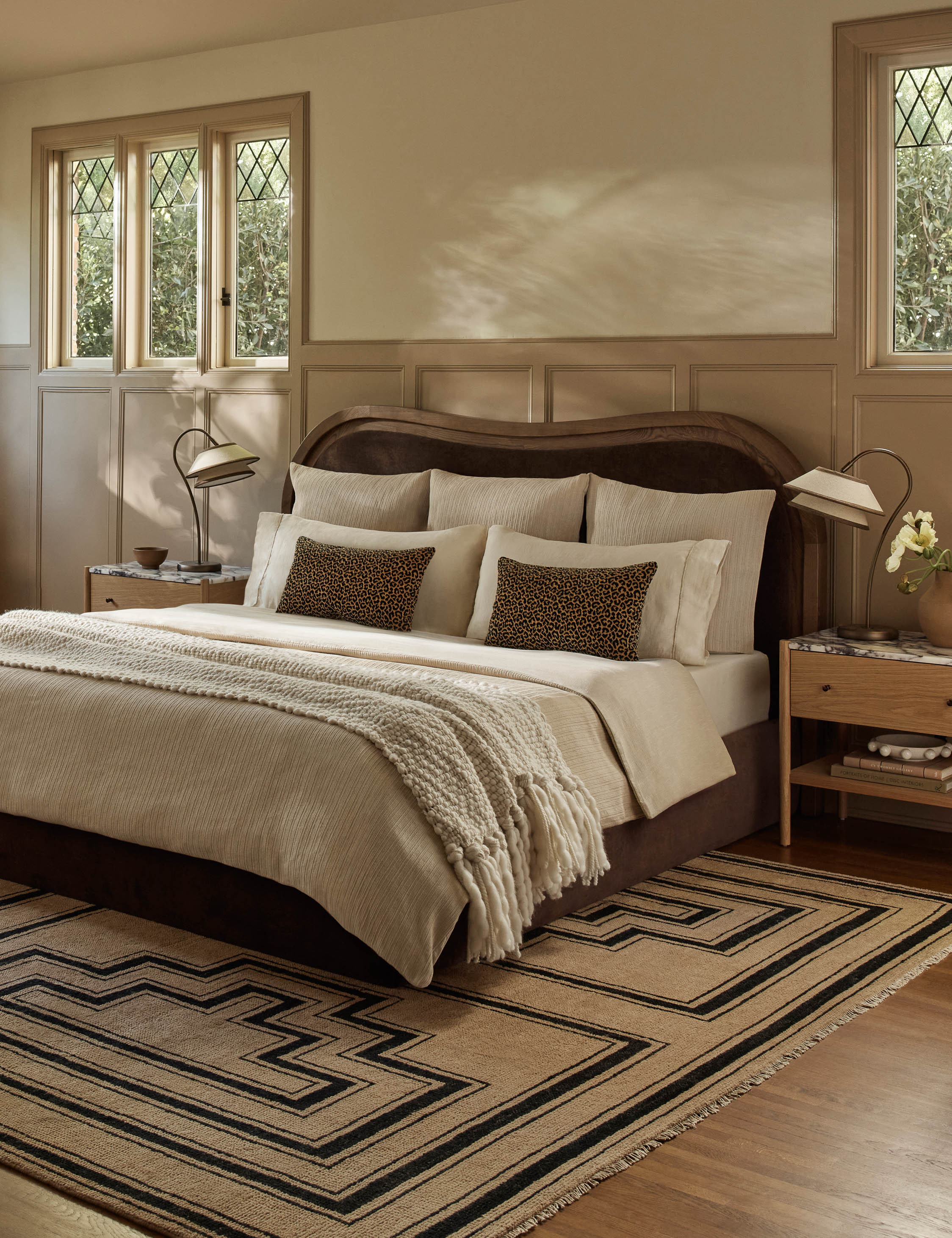 Greenbury Platform Bed | Lulu and Georgia 