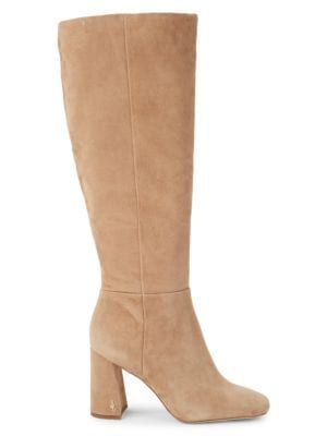 Sam Edelman Clarem Suede Tall Boots on SALE | Saks OFF 5TH | Saks Fifth Avenue OFF 5TH