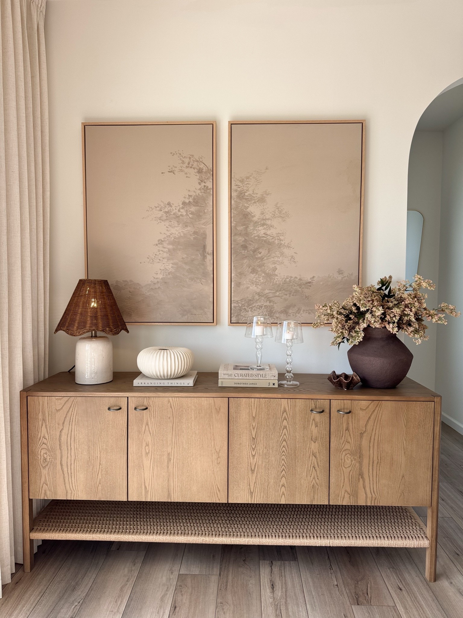 Dreamy sideboard styling🍂🤎

#LTKdayinmylife #LTKmorningroutine #LTKHome