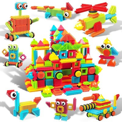 PICASSO-TILES 240PCS Hedgehog Interlocking 3D Building Blocks, STEAM Educational Construction Playset, Creative Sensory Toy Gift for Kids Ages 3+ | Target