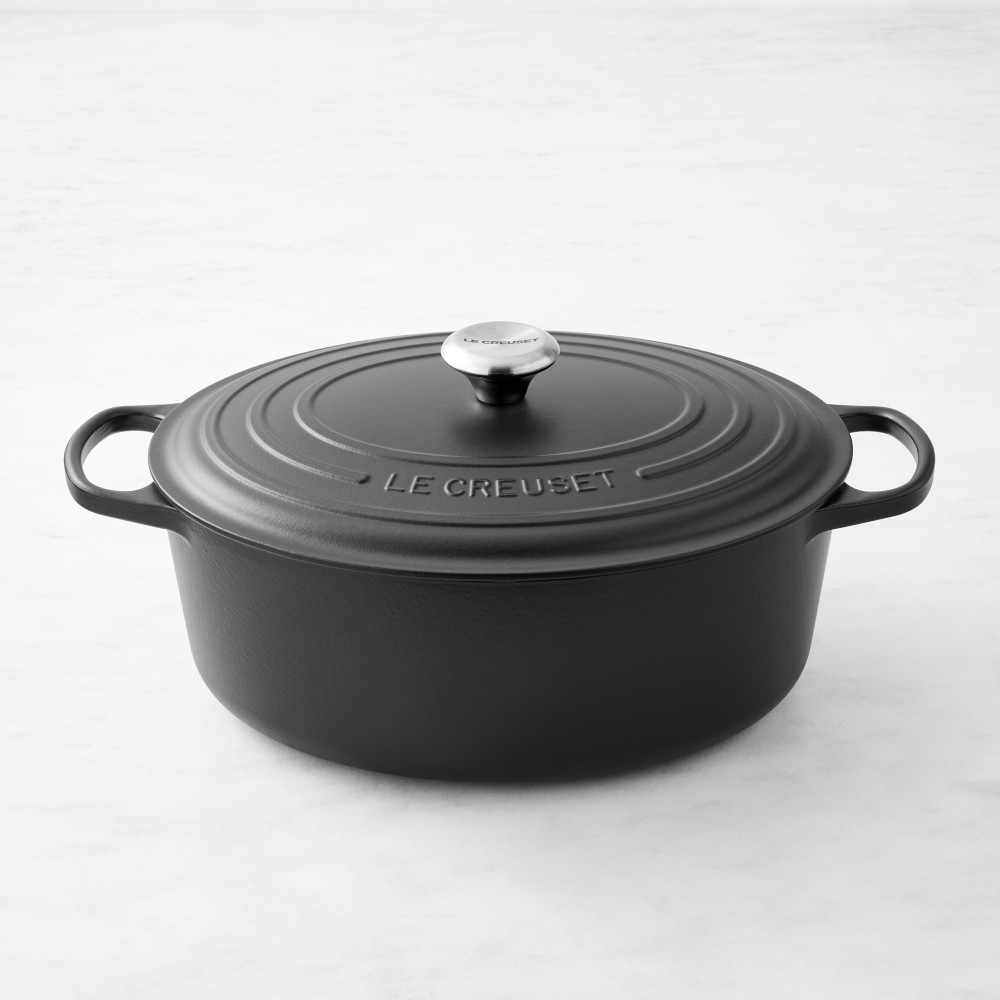Le Creuset Signature Enameled Cast Iron Oval Dutch Oven | Williams-Sonoma