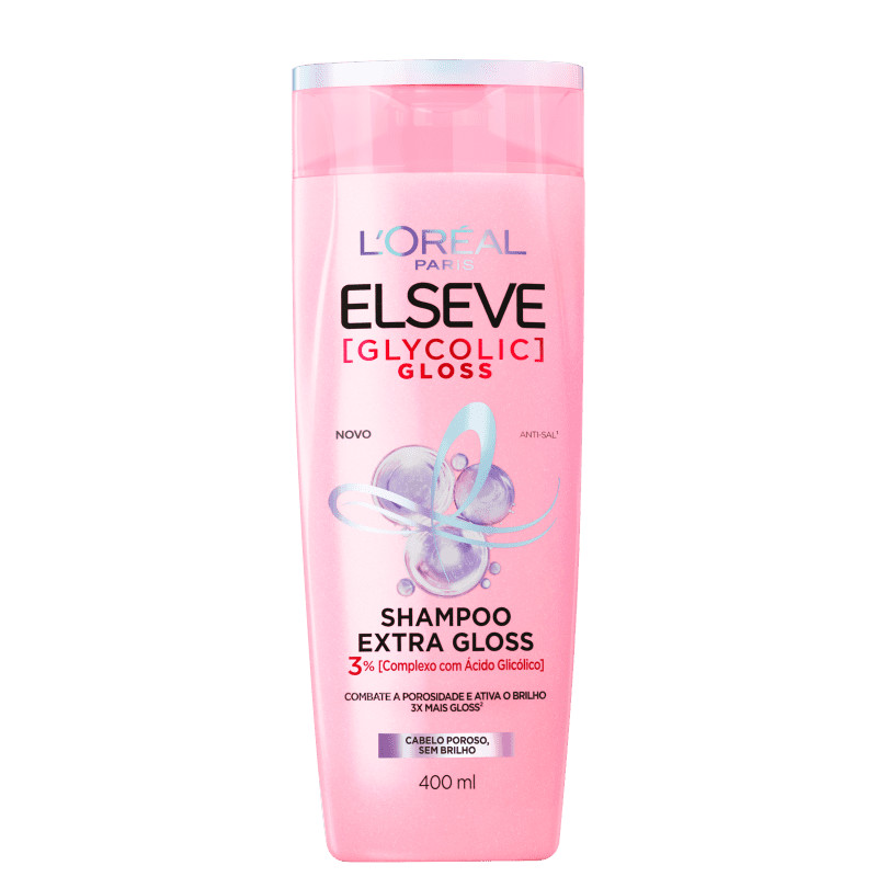 Elseve L’Oréal Paris Glycolic Gloss
        
            
                 - Shampoo 400ml | Beleza Na Web (BR)