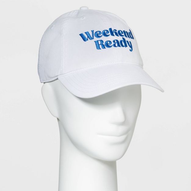 Women's Weekend Ready Baseball Hat - White | Target