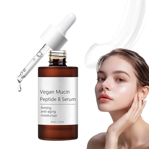 Vegan Mucin Peptide 8 Serum, Alltimate Vegan Mucin Peptide 8 Serum, Vegan Mucin Peptide 8 Cream,Formula Vegan Mucin Peptide 8 Cream,Firming,Anti-Aging,Moisture (1pcs) | Amazon (US)