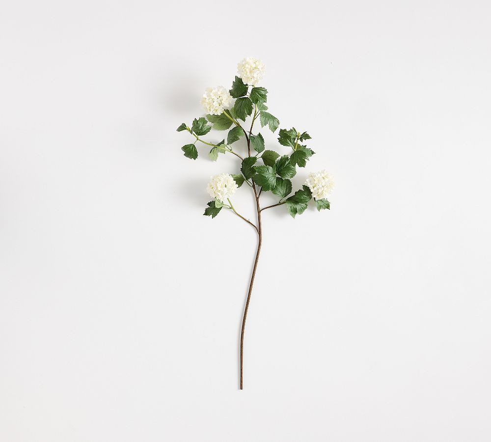 Faux Snowball Branch | Pottery Barn (US)
