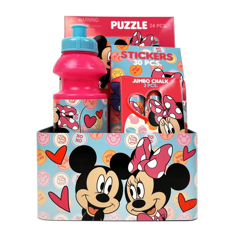 Minnie and Mickey Valentine's Day Tin Box Gift Set | Walmart (US)
